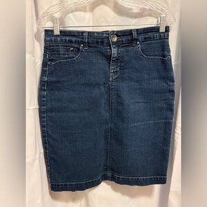 Style & Co. Dark Blue Pencil Skirt